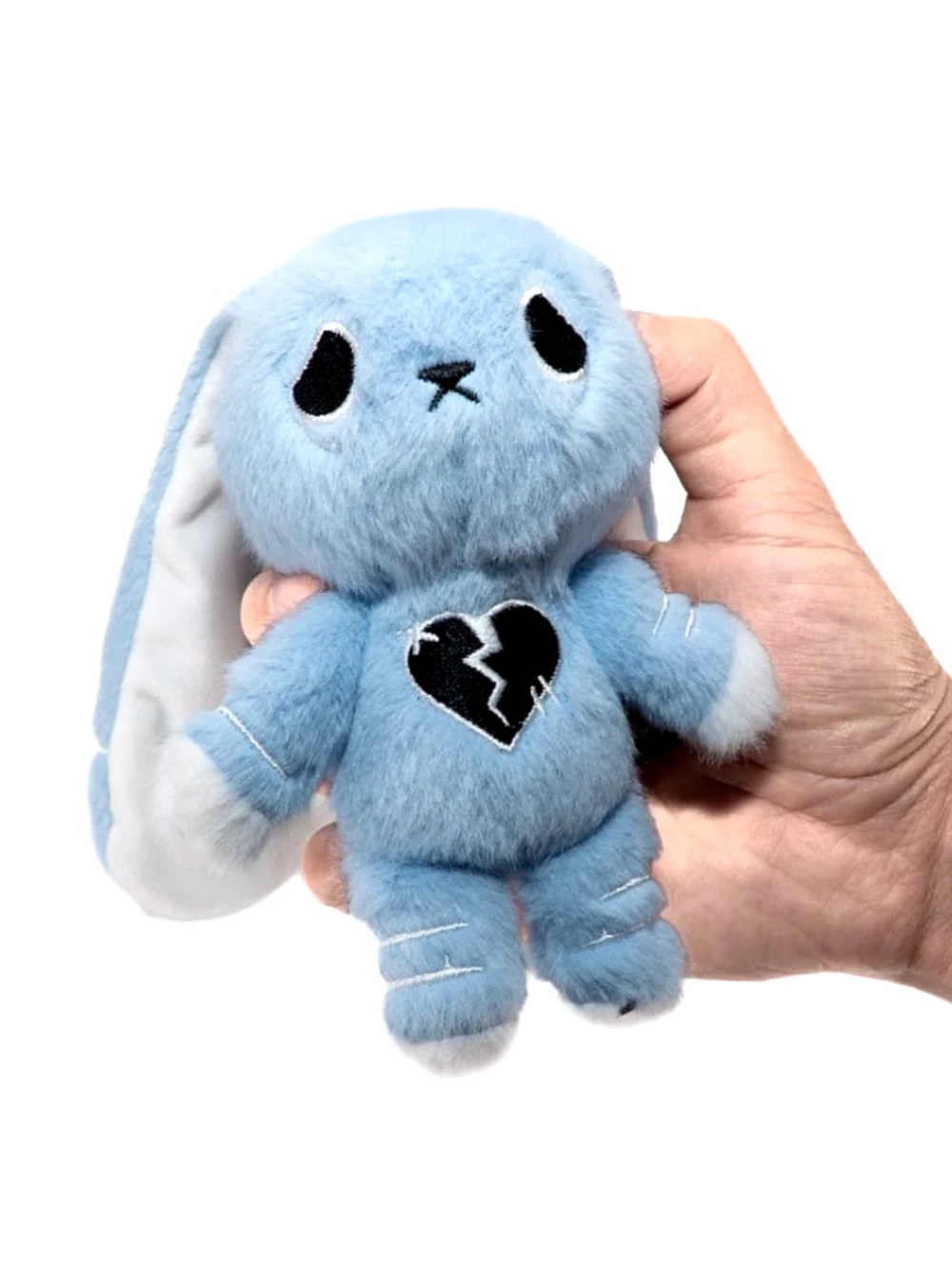 Depression Rabbit Plush Keychain - Picture 4 of 4